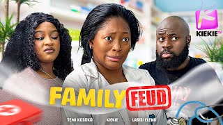 FAMILY FEUD  KIEKIE  LASISI ELENU  TEMI KOSOKO [upl. by Nomae]