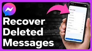 How To Recover Deleted Messages In Messenger [upl. by Ahsenit]