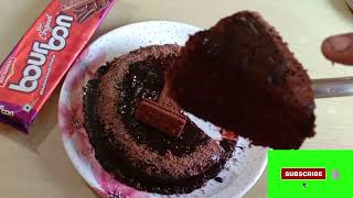 simple bourbon biscuit cake5 Minute Bourbon Biscuit Cake  Cake Recipes [upl. by Arikehs]