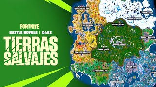 Fortnite Capítulo 4 Temporada 3  Mapa Oficial [upl. by Wade415]