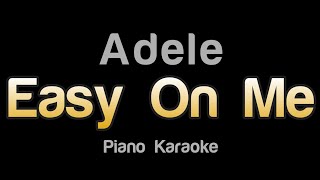 Adele  Easy On Me Karaoke Version [upl. by Luaped]