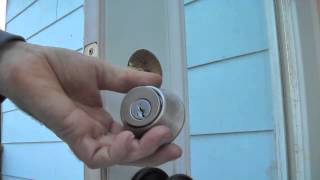 Sticking Deadbolt Fix and Troubleshoot  detailed DIY [upl. by Airemat920]