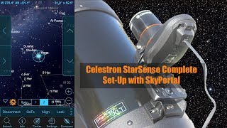 Celestron StarSense SetUp Alignment amp Calibration with SkyPortal [upl. by Fontes]