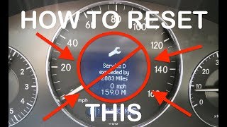 How To Reset Service Light on a Mercedes Benz w211 [upl. by Salta]