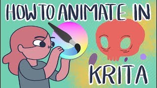 FREE 2D Animation Software  How to Animate in Krita [upl. by Garling]