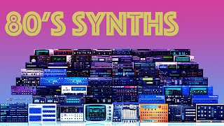 Writing Music with 80s Synths  UVI Vintage Vault REVIEW [upl. by Avlasor]