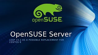 OpenSUSE Leap 152 Server [upl. by Ecaroh]