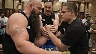 SCHOOLBOY VS Monster Michael Todd  ARM WRESTLING 2021 [upl. by Arfihs]