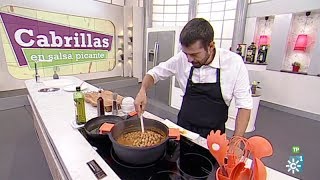 Cómetelo  Cabrillas en salsa picante de almendra [upl. by Marl]