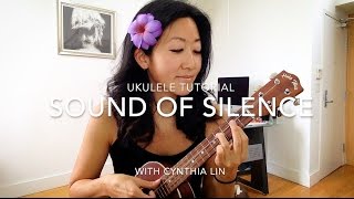 Sound of Silence  Ukulele Fingerpicking Tutorial [upl. by Godfrey757]