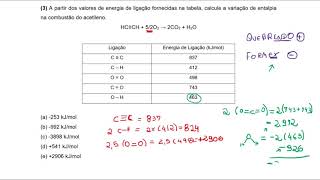 Exercícios Resolvidos de Termoquímica [upl. by Danica19]