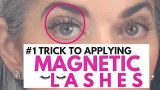 1 Trick TO APPLYING MAGNETIC LASHES  Nikol Johnson [upl. by Spalla]