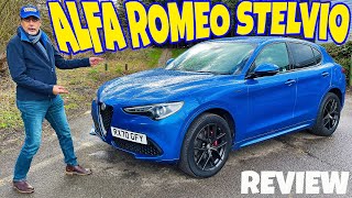 2021 Alfa Romeo Stelvio Veloce 280bhp Review [upl. by Mast]