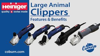 Heiniger Large Animal Clippers [upl. by Yniatirb]