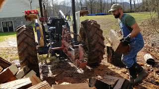 3 Point Hitch Tractor Wood Splitter… [upl. by Adhamh]