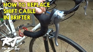 How To Replace Shift Cables In STI ShiftersBrifters Combined BrakeShifters [upl. by Ansell]