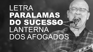 Paralamas do Sucesso Lanterna Dos Afogados LETRA I LYRIC [upl. by Araihc]