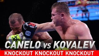 Canelo Alvarez stuns Sergey Kovalev with vicious TKO in the 11th round  Highlights  CBS Sports HQ [upl. by Singleton]