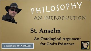 Anselm  An Ontological Argument [upl. by Enelrihs919]