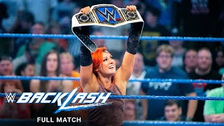 FULL MATCH  SmackDown Women’s Title SixPack Challenge WWE Backlash 2016 [upl. by Witte]