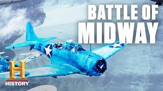 Battle of Midway Tactical Overview – World War II  History [upl. by Calvin]