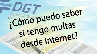 Consultar multas dgt desde tu movil [upl. by Anisamoht]