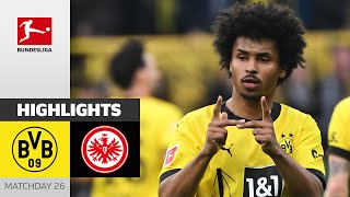 Adeyemi amp Co Turn Game Around  Dortmund  Frankfurt 31  Highlights  MD 26 – Bundesliga 2324 [upl. by Munniks]