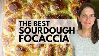 Amazing and Simple Sourdough Focaccia [upl. by Matthieu283]