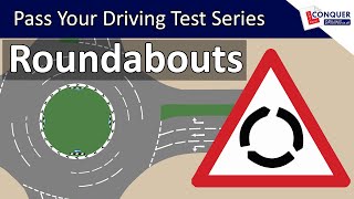 Roundabouts Driving Lesson UK  Pass your Driving Test Series [upl. by Ynehpets616]