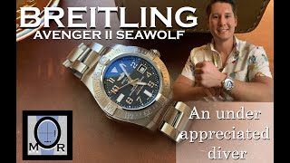 Breitling Avenger II Seawolf  An Under Appreciated Diver  Outer Marker Reviews [upl. by Boothman]