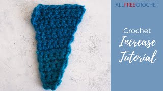 Crochet Increase Tutorial [upl. by Neehsar727]