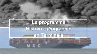 Le NOUVEAU programme de Terminale en Histoire Géographie [upl. by Ayala238]