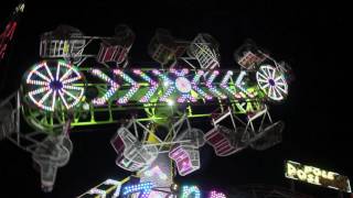 Americanmade Carnival Ride quotZipperquot at California State Fair [upl. by Ahsitam]