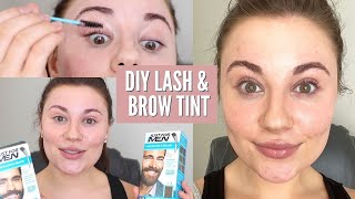 EASY DIY LASH amp BROW TINT [upl. by Blakeley49]