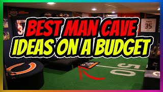 29 Awesome Man Cave Ideas On A Budget  The Saw Guy [upl. by Ilrahc564]