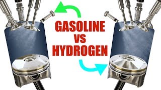 The Difference Between Gasoline And Hydrogen Engines [upl. by Chilt372]