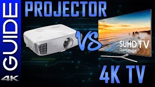 Should You Buy a Projector  TV vs Projector [upl. by Carissa451]