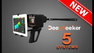 best metal detector for gold and treasure detection  Deep seeker device 5 systems [upl. by Freddi]