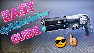 DESTINY 2 EASY SPITZENREITER GUIDE  Raub Schlachtfeld Europa [upl. by Shue]