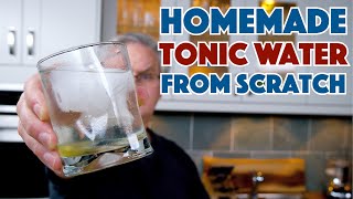 🍸 How To Safely Make Tonic Water At Home  Glen And Friends Cooking  Homemade Cinchona Tonic [upl. by Winifield151]