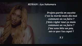 Sucette Aya Nakamura Ft Niska Paroles lyrics [upl. by Bray]