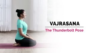 Vajrasana  Thunderbolt Yoga Pose  Steps  Benefits  Yogic Fitness [upl. by Aralk38]