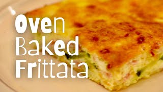 How to Make an Awesome Oven Baked Frittata  Easy Italian Recipes [upl. by Akihsay]