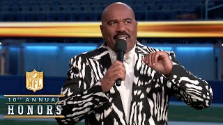 Steve Harvey Roasts NFL Elite in Special 2020 Opening Monologue  2021 NFL Honors [upl. by Boony676]