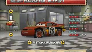 Cars MaterNational Wii Piston Cup Racers [upl. by Zurek140]