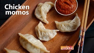 Chicken Momos  Home Cooking [upl. by Inafit]