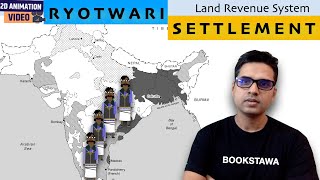 Detailed  Ryotwari System in Hindi  Land Revenue Settlements for UPSC [upl. by Breena]