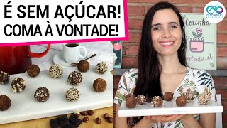 PARE DE COMER AÇÚCAR COM MEU BRIGADEIRO DE BANANA FÁCIL VEGANO E PERFEITO [upl. by Auos]