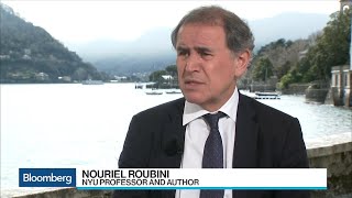 Nouriel Roubini Sees Possible Escalation to a Full Scale Trade War [upl. by Chainey]