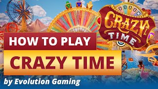 How to Play Crazy Time by Evolution Gaming [upl. by Rowena]